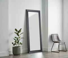 Better Homes & Gardens 27x70 Black Rectangle Large Full-Length Floor Mirror for Bedroom or Entryway