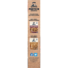 Quaker Maple & Brown Sugar Flavored Protein Granola, 18 oz