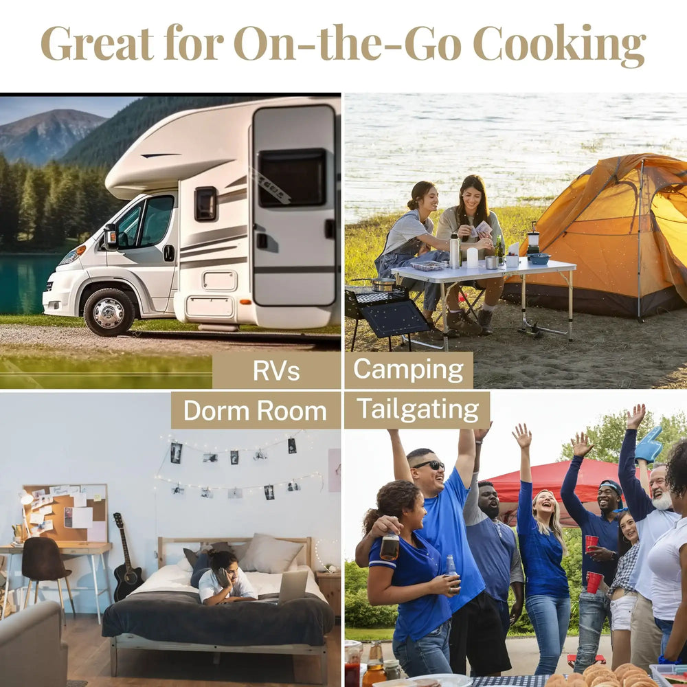 Gotham Steel 18 Pcs Pots and Pans set Non Stick, Ceramic Pan Cookware Set W/ Detachable Handle, RV Kitchen Cooking Set with Secure Lock Removable Handles, Oven Safe Nonstick Pan Set