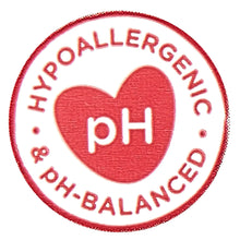 Baby wipes hypoallergenic pH, pH-balanced label badge