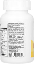 Whole food multivitamin bottle back label with ingredients list and barcode.