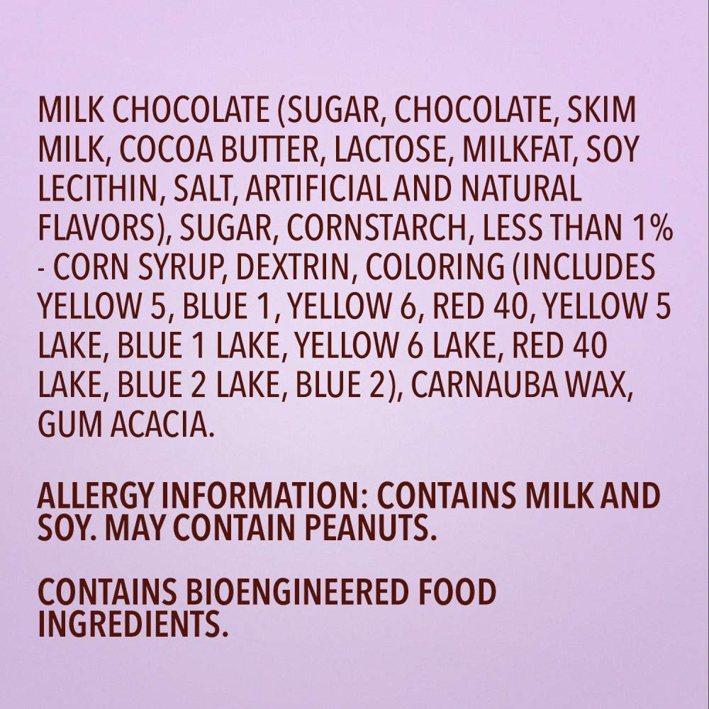 M&M'S Milk Chocolate Easter Candy, Chocolate for Easter Basket Stuffers, Eggs, 10 Ounce Bag