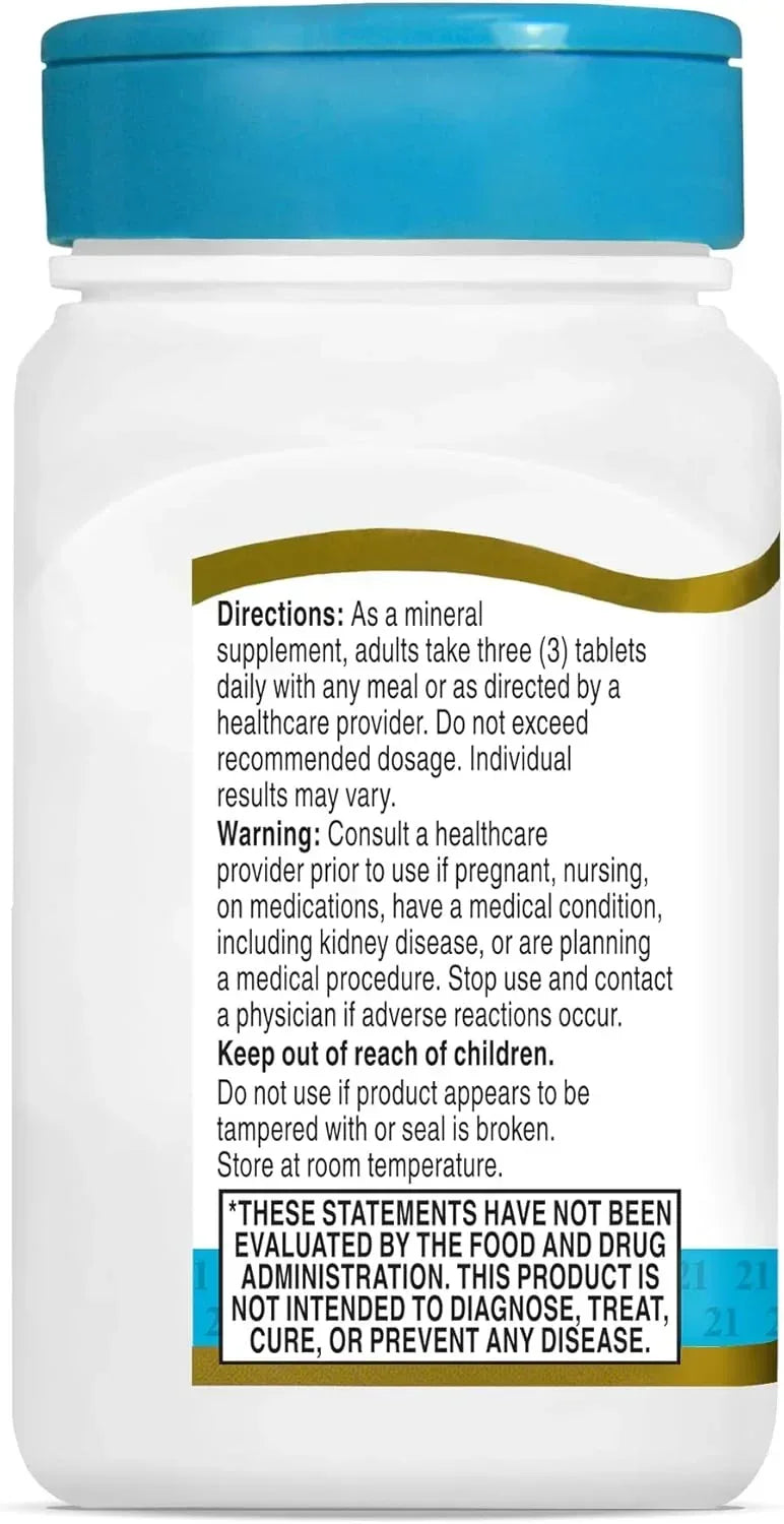 21st Century, Calcium Magnesium Zinc + D3