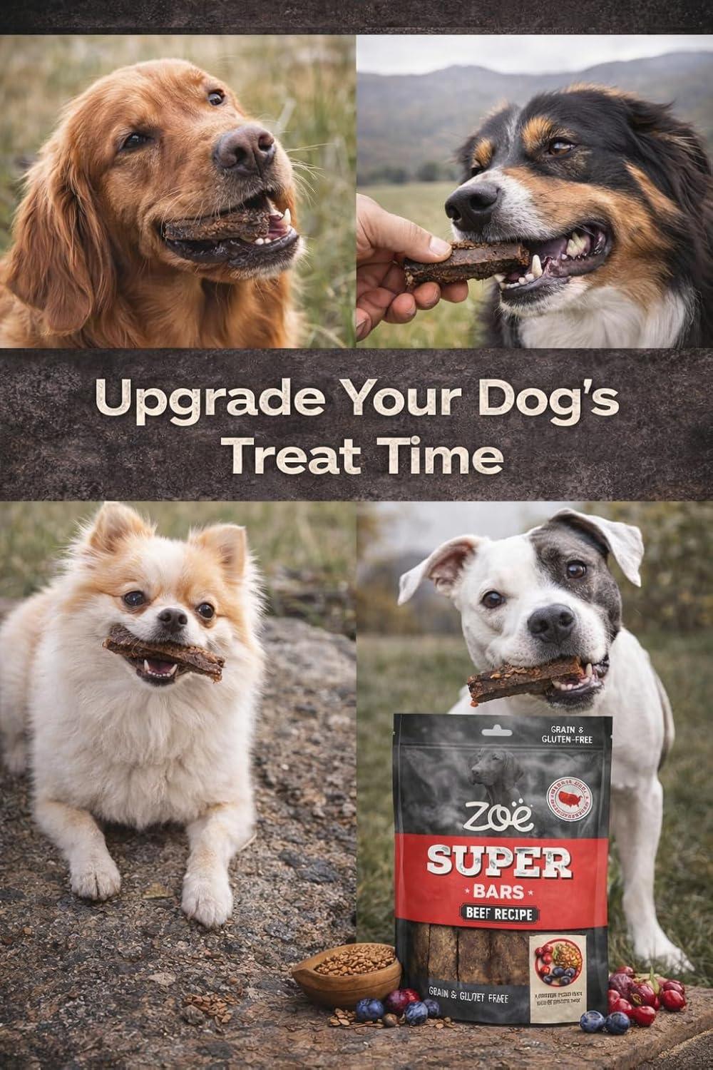 Zoe Super Bars Beef Recipe 2lb Bag