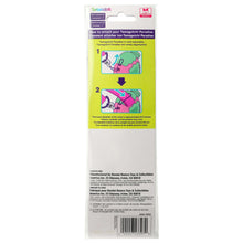 Tamagotchi Paradise lanyard instructions card with step diagrams on back