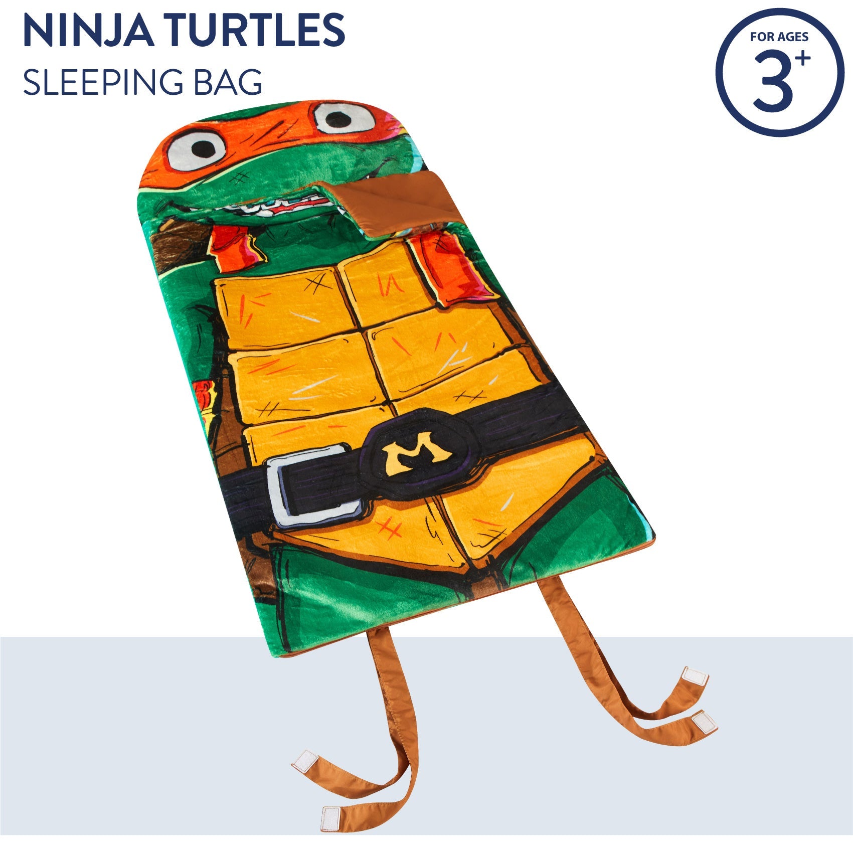Teenage Mutant Ninja Turtle, Kids Faux Fur Figural Slumber Bag