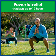 Salonpas pain relief patch promotional graphic claiming relief lasts up to 12 hours