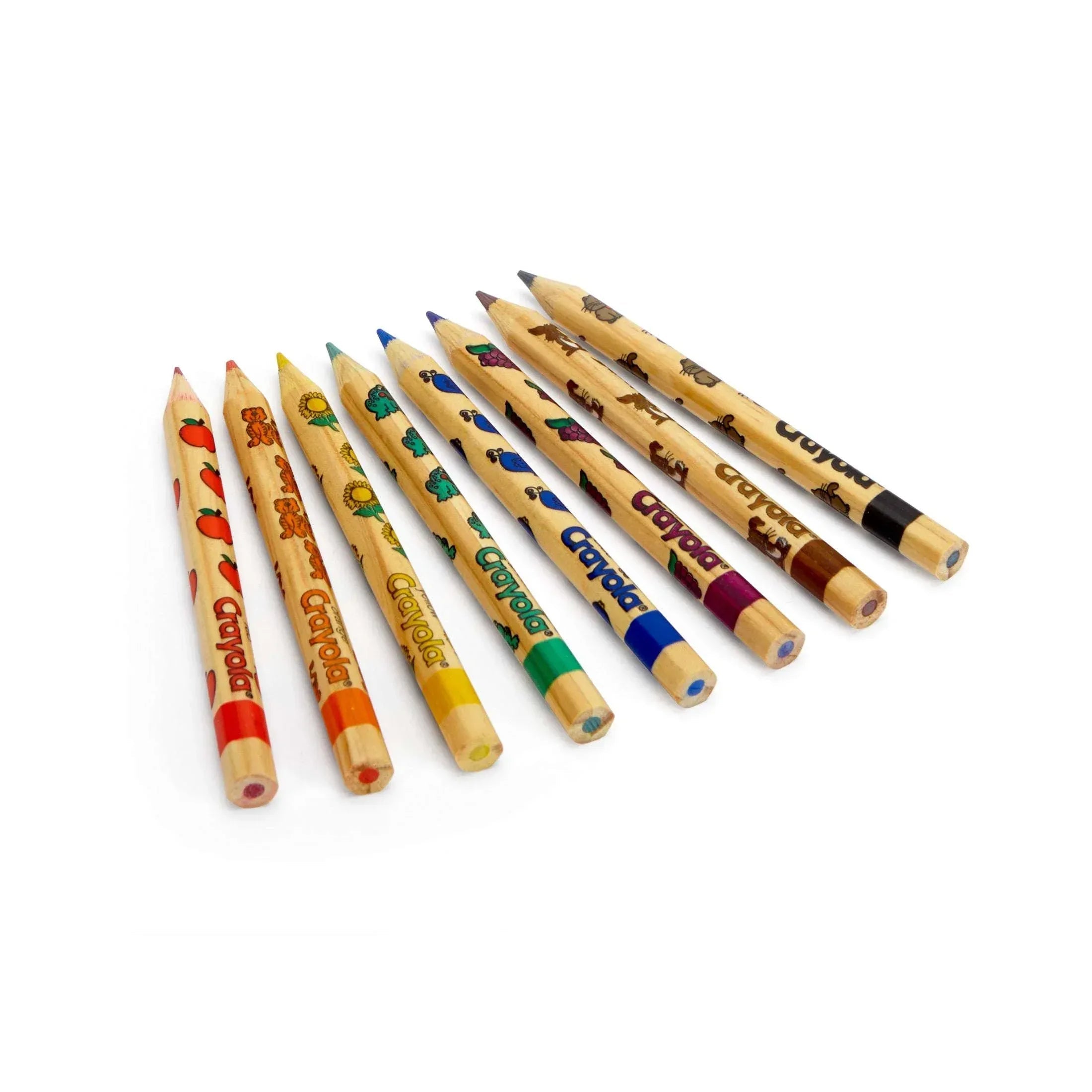 Crayola Write Start Extra Thick Colored Pencils, 8 Ct, Kindergarten School Supplies, Arts and Crafts for Kids, Gifts, Ages 3, 4, 5, 6