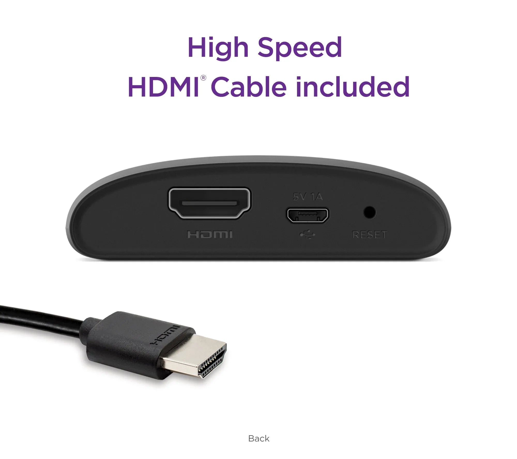 Roku Express HD Streaming Device with High-Speed HDMI Cable, Standard Remote (No TV Controls) and Fast Wi-Fi - USA MEGA SHOP