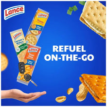 Lance sandwich cracker variety pack panel with snack crackers and Refuel On-the-Go design