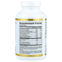 Bone Boost supplement bottle back label with Supplement Facts panel