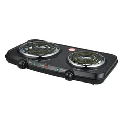 Mainstays Portable Double Burner and Hot Plate, 120V~ 1800W