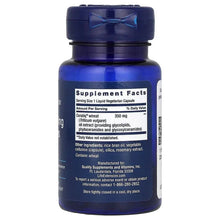 Life Extension Skin Restoring Ceramides supplement facts bottle, liquid vegetarian (30)