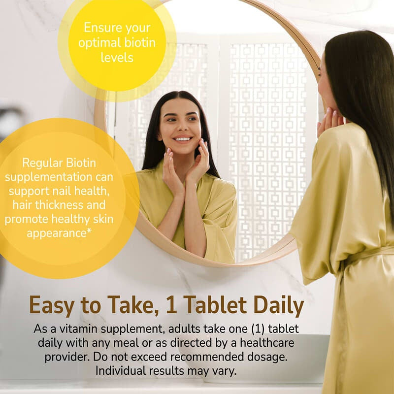 21st Century, Biotin, Easy Swallow Tablets