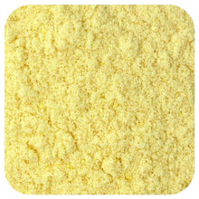 Hydrolyzed collagen peptides powder with a fine yellow granulated texture