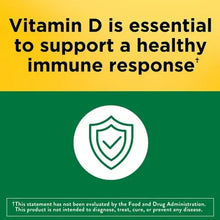 Vitamin D3 supplement graphic with shield icon and healthy immune response text