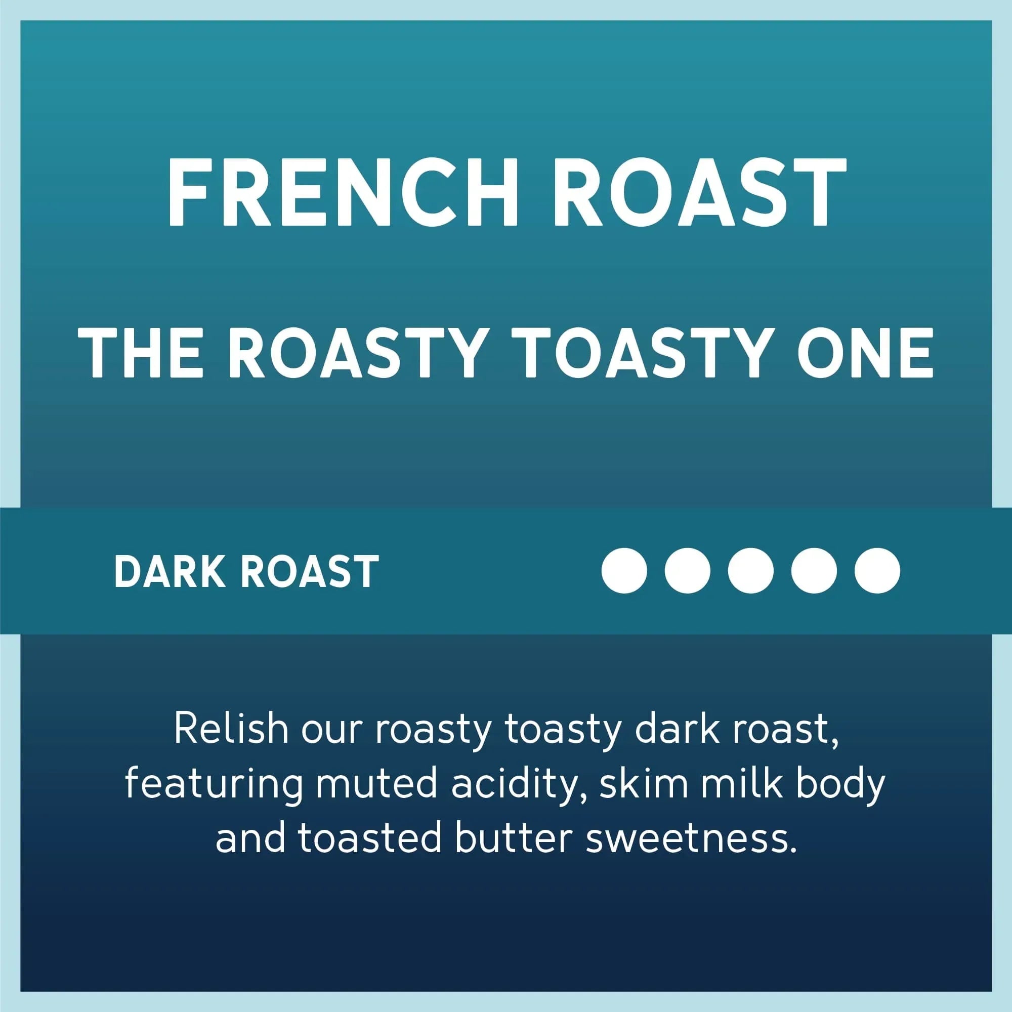 Caribou Coffee French Roast Premium Dark Roast Ground Coffee, Arabica, 12 oz