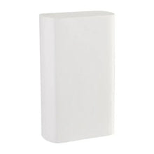 White 1-ply paper towel pack, neatly stacked sheets