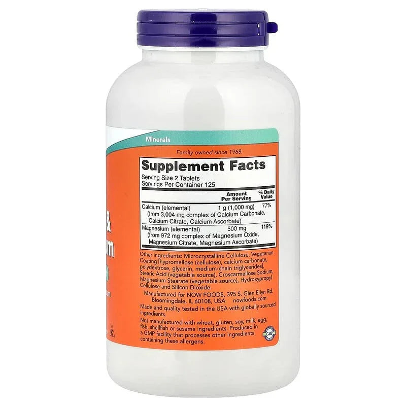 NOW Foods, Calcium & Magnesium - USA MEGA SHOP
