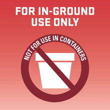 Warning icon for in-ground use only