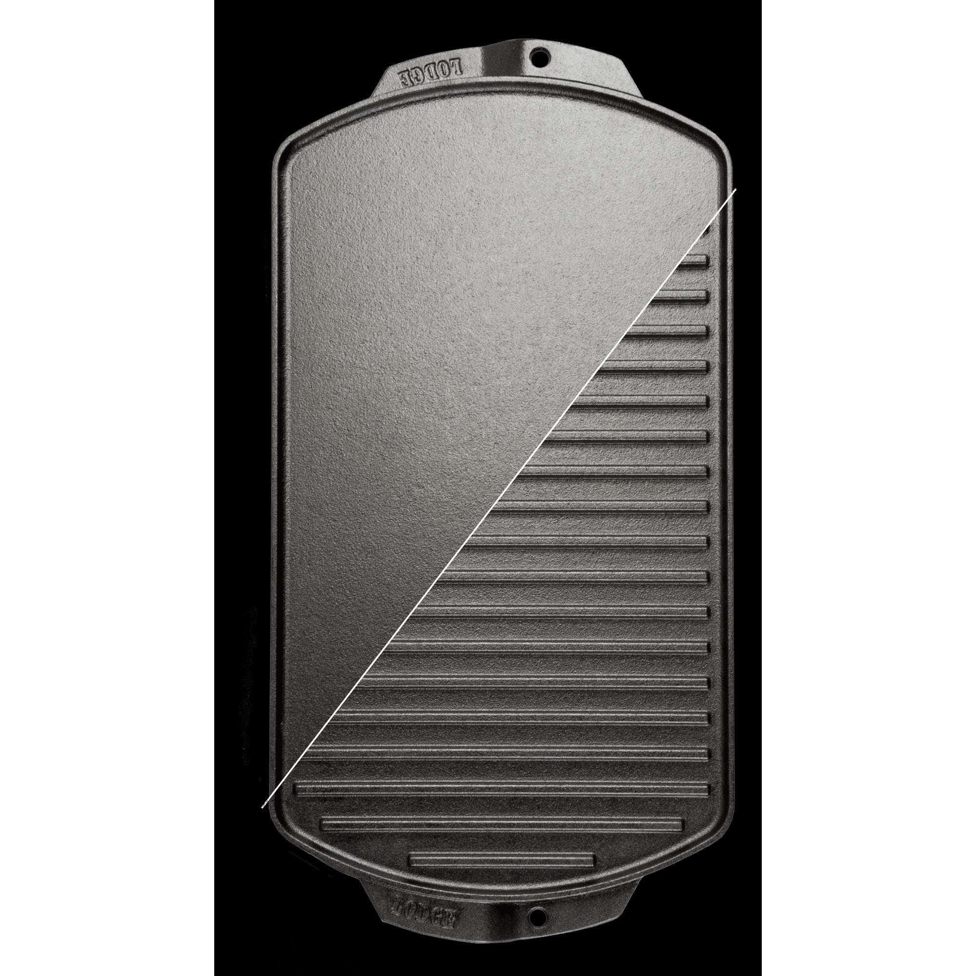 Lodge Seasoned Cast Iron Reversible Grill/Griddle