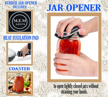 M.E.M rubber jar opener for Ball wide-mouth mason jars with airtight lids