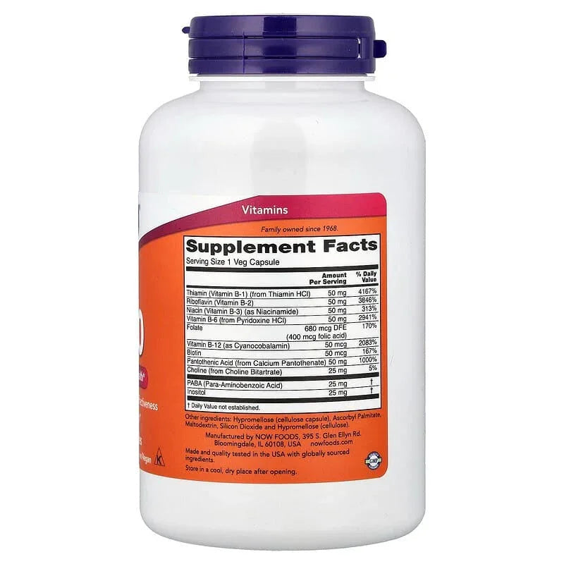 NOW Foods, B-50 - USA MEGA SHOP