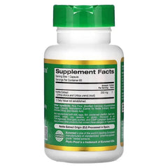 California Gold Nutrition, EuroHerbs, Nettle Root Extract, Euromed Quality, 250 mg, 60 Veggie Capsules