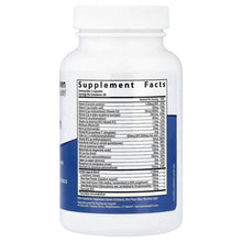 Multivitamin supplement bottle back label with Supplement Facts table
