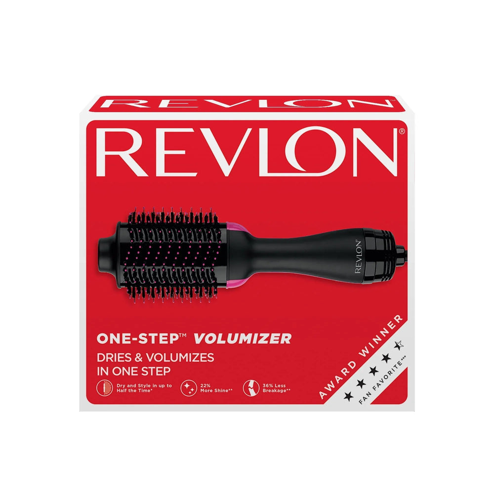 Revlon One-Step Volumizer Hair Dryer Ceramic Brush, Radiant Ruby (Limited Edition) - USA MEGA SHOP