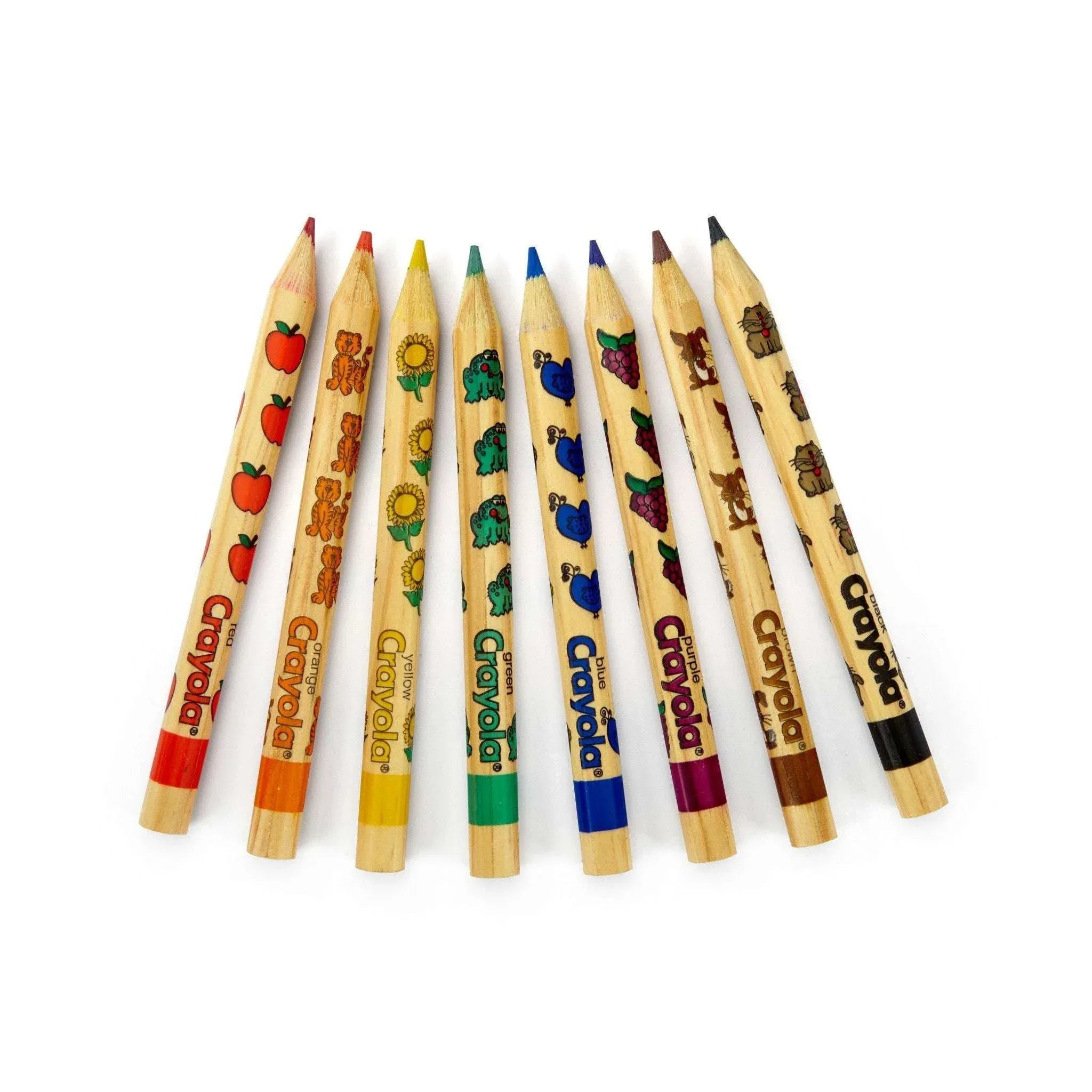 Crayola Write Start Extra Thick Colored Pencils, 8 Ct, Kindergarten School Supplies, Arts and Crafts for Kids, Gifts, Ages 3, 4, 5, 6 - USA MEGA SHOP
