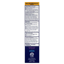 Mucinex Fast-Max liquid medicine back drug facts panel