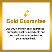 Gold Guarantee badge with 100% money-back guarantee text