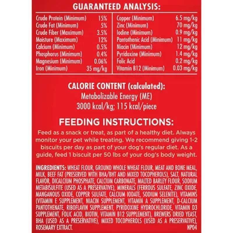 Milk-Bone Original Large Crunchy Dog Treat Biscuits (240 Oz.)