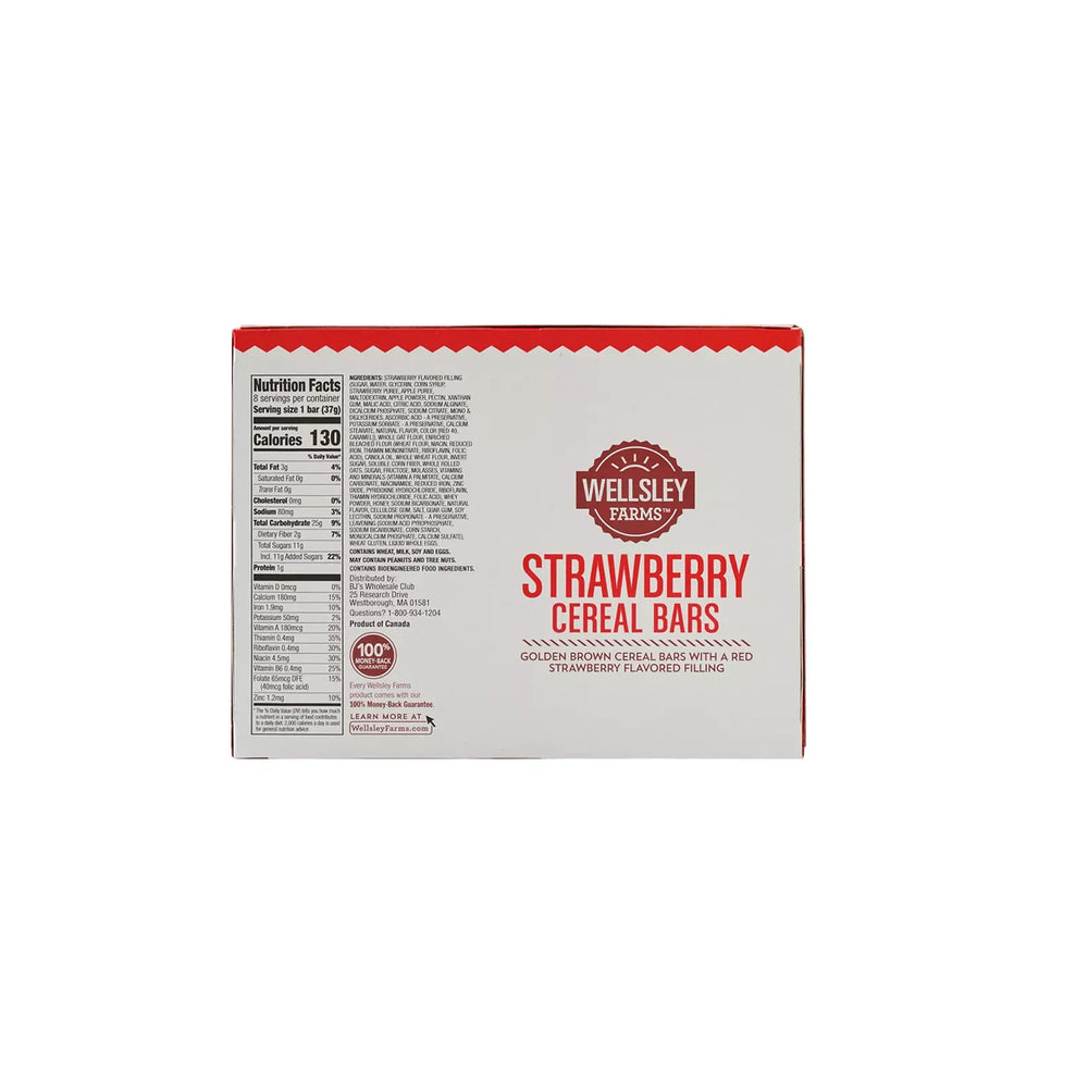 Wellsley Farms Fruit & Grain Cereal Bars Variety Pack, 48 ct. - USA MEGA SHOP