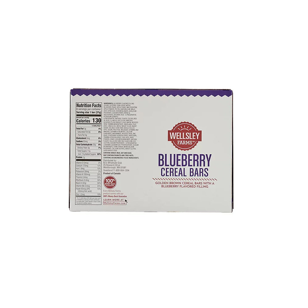 Wellsley Farms Fruit & Grain Cereal Bars Variety Pack, 48 ct. - USA MEGA SHOP