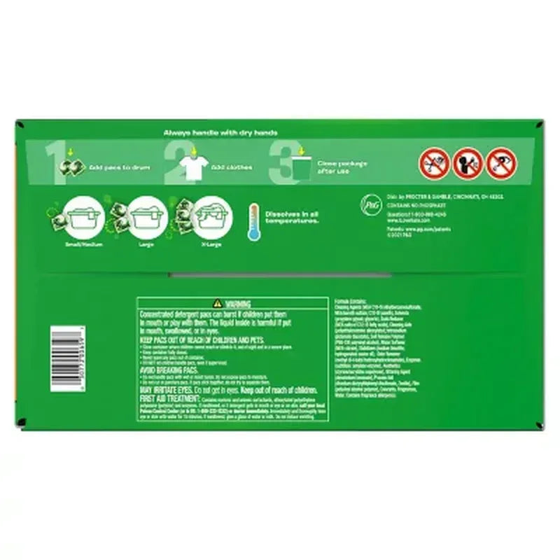 Gain Flings! 3 in 1 Laundry Detergent Pacs, Original Scents, 152 ct.