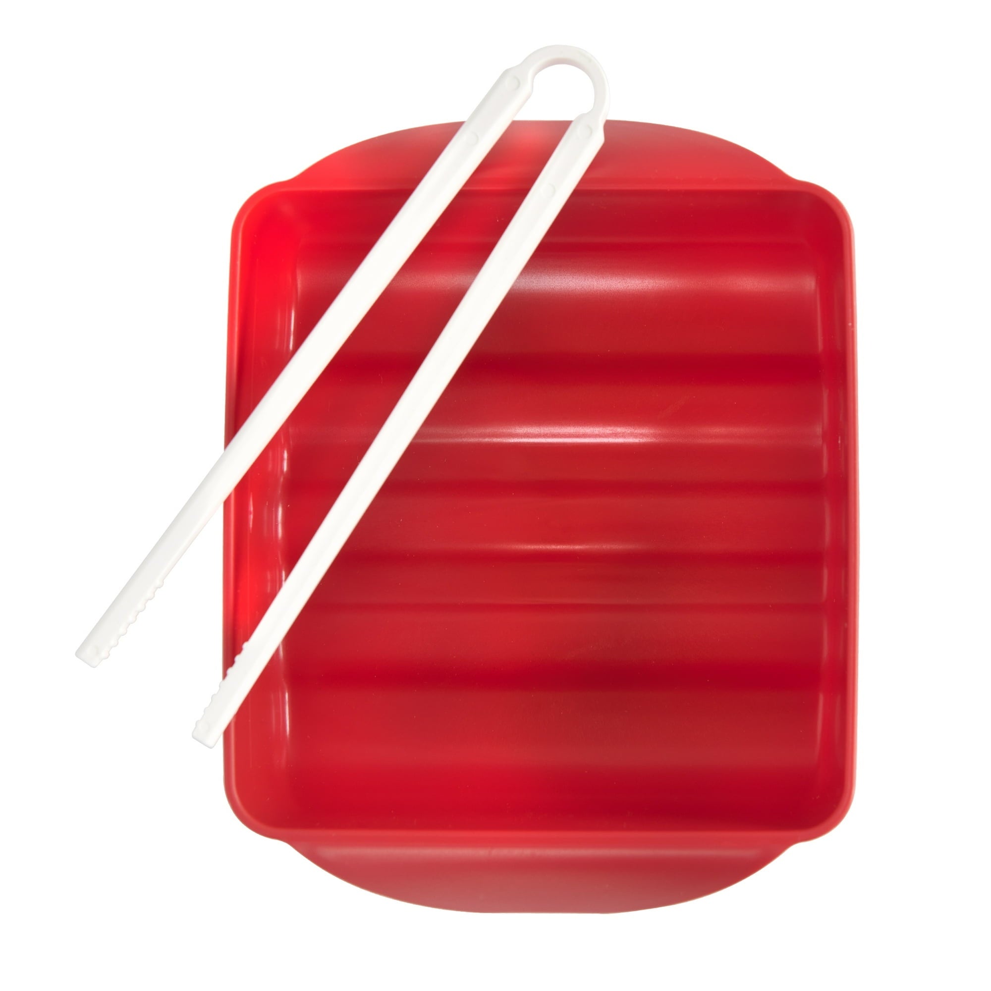 (4 pack) Nordic Ware Microwave Plastic Ramen Rush Cooker with Chopsticks, Red, 7.25" x 5.5" x 2.75"