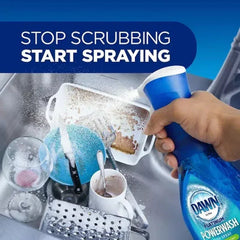 Dawn Platinum Powerwash Dish Spray Bottle Set, Fresh Scent, 1 Spray Bottle + 2 Refills, 48 Fl. Oz.