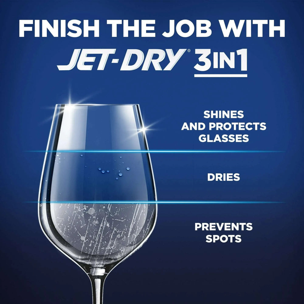 Finish Jet-Dry Rinse Aid, Dishwasher Rinse Agent and Drying Agent, 8.45 oz - USA MEGA SHOP