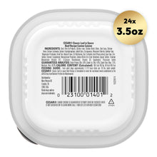 Wet dog food tray back with 24x 3.5 oz callout