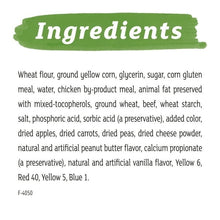 Purina Beneful Snackers ingredients list, peanut butter flavor, wheat, corn and more