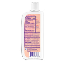 Oil-free acne toner bottle back label view
