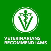 Veterinarians recommend Iams Proactive Health dog food seal