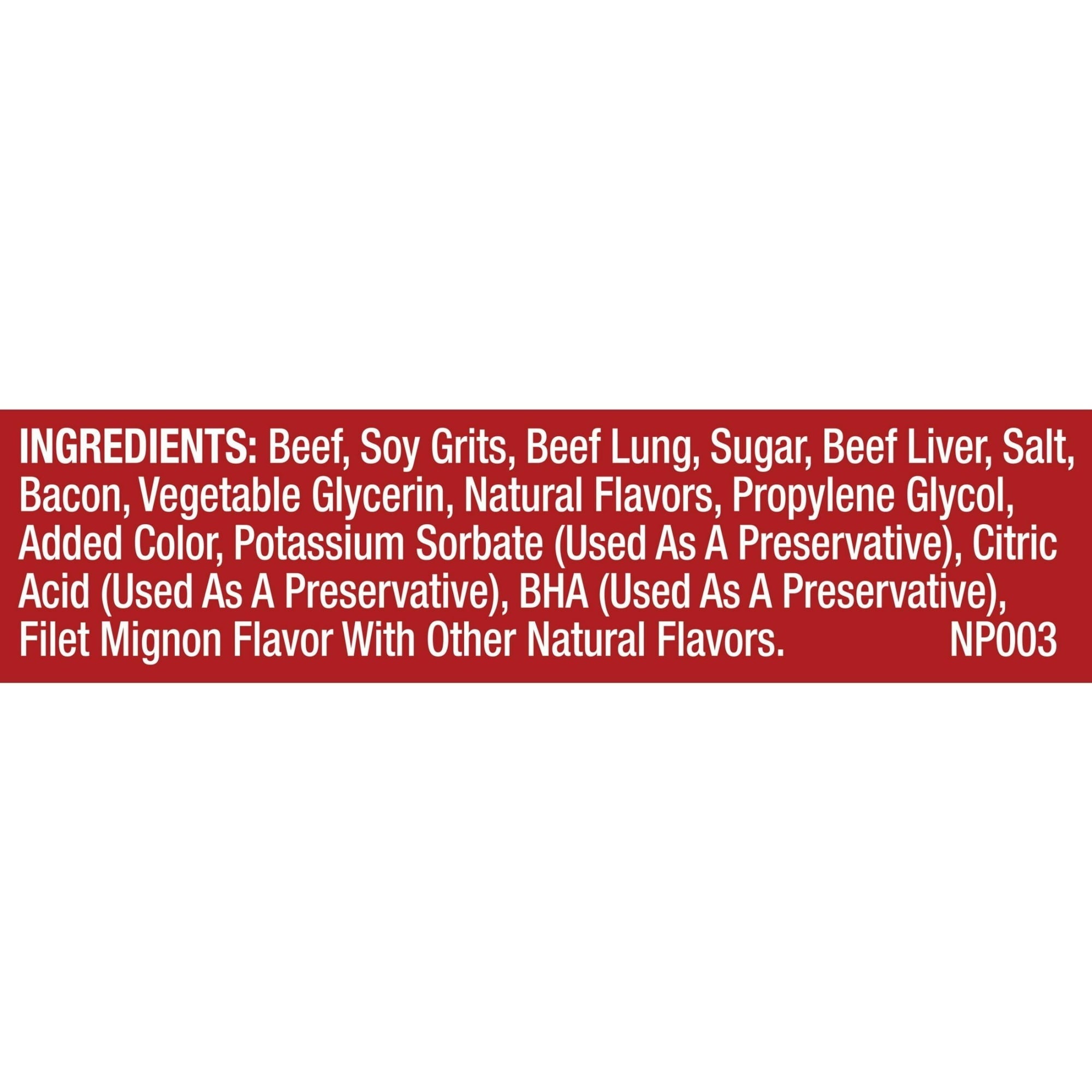 Pup Peroni Filet Mignon & Bacon Flavor Dog Treats, 5.6oz Bag