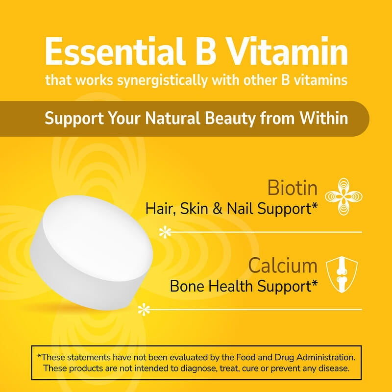 21st Century, Biotin, Easy Swallow Tablets