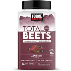 Force Factor Total Beets, Beet Root Superfood Soft Chews, Acai Berry (90 Ct.)