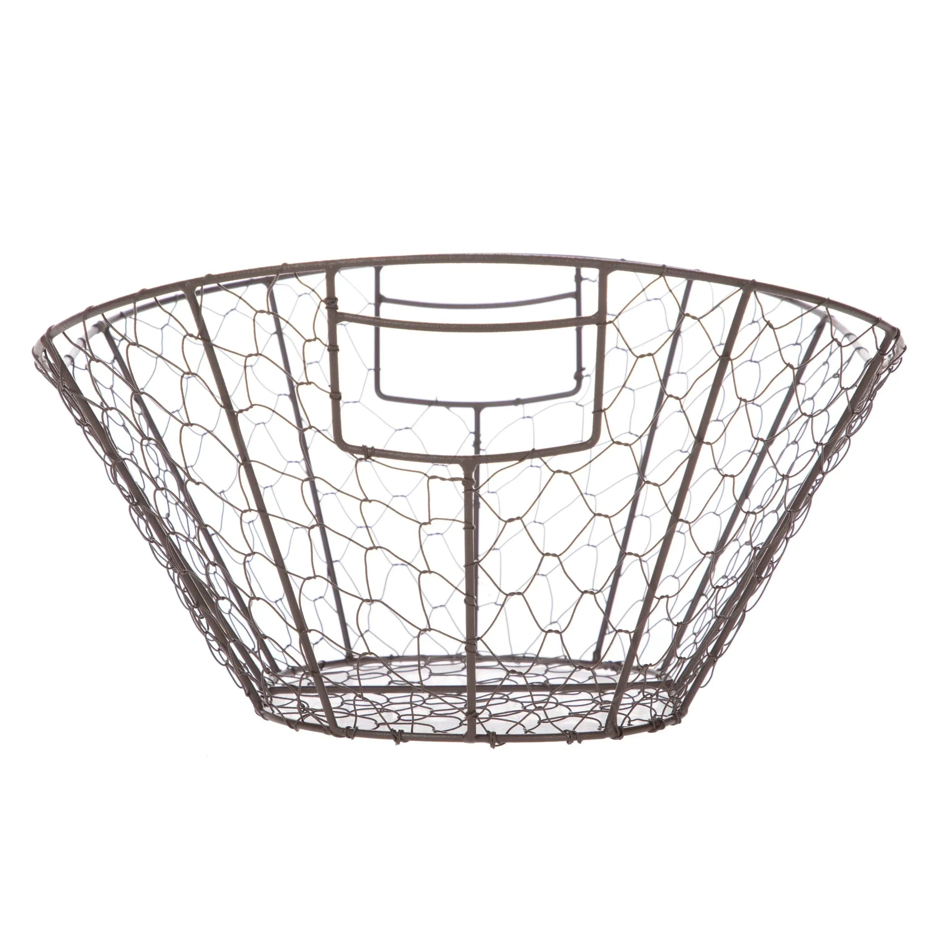 Mainstays Chicken Wire Decorative Storage Basket with Handles - USA MEGA SHOP