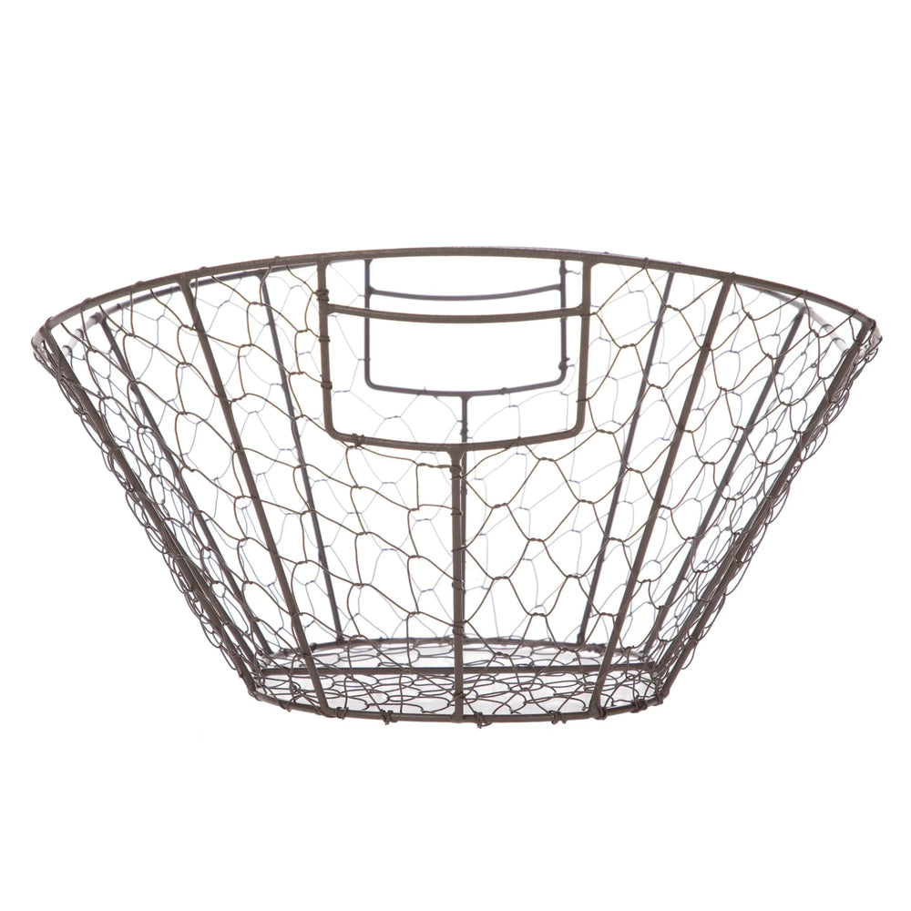 Mainstays Chicken Wire Decorative Storage Basket with Handles - USA MEGA SHOP