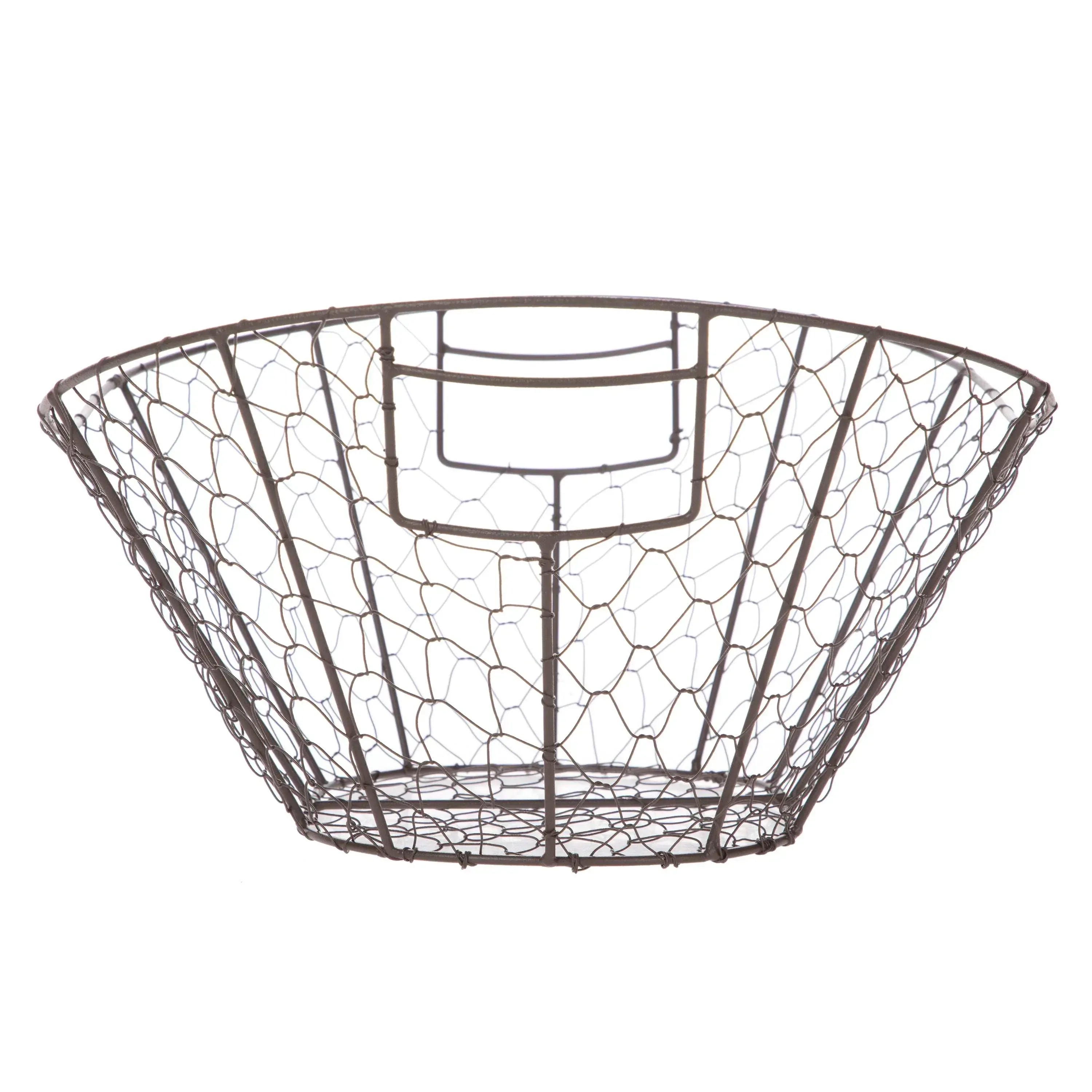 Mainstays Chicken Wire Decorative Storage Basket with Handles